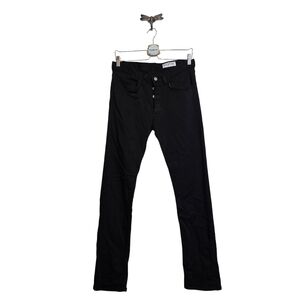 Gustin #221 Super Stretch Straight Leg  Pant Jean Black X Black 32